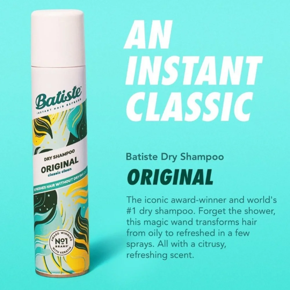 BATISTE Original Dry Shampoo Mini Travel Purse 1.06oz